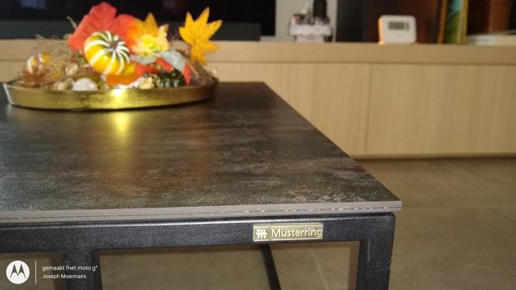 Table basse Musterring 100x70x32 cm, plateau céramique- €250, Maison & Meubles, Tables | Tables de salon, Comme neuf, Moins de 50 cm