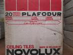 Partij Novolux Plafodur plafondtegels – 38x38 cm, Doe-het-zelf en Bouw, Ophalen, Zo goed als nieuw, HPL, Minder dan 20 mm