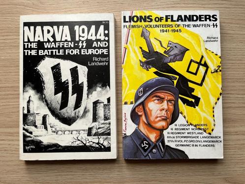 Lions of Flanders & Narva 1944 Richard Landwehr, Boeken, Oorlog en Militair, Zo goed als nieuw, Landmacht, Tweede Wereldoorlog