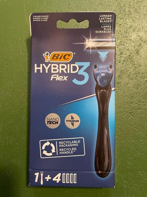 Bic Hybrid 3 Flex scheerapparaat met mesjes, Handtassen en Accessoires, Uiterlijk | Gezichtsverzorging, Nieuw, Overige typen, Ophalen of Verzenden
