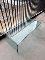 Glazen salontafel, Maison & Meubles, Tables | Tables de salon, 100 à 150 cm, Moins de 50 cm, Comme neuf, Verre