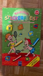 Reuzeleuke Stickerfeest Tellen, Schrijven, Kleuren & Vormen., Livres, Livres pour enfants | 4 ans et plus, Comme neuf, Fiction général
