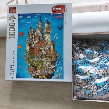 Legpuzzel, King, Schloss Neuschwanstein, 5 €.