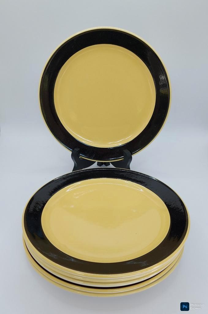 6 dessertborden Villeroy & Boch Biarritz, Antiek en Kunst, Antiek | Servies los, Ophalen of Verzenden