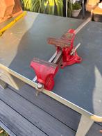 Robuuste Gietijzeren Bankschroef - Companion 3 1/2 - Vintage, Doe-het-zelf en Bouw, Ophalen, Zo goed als nieuw