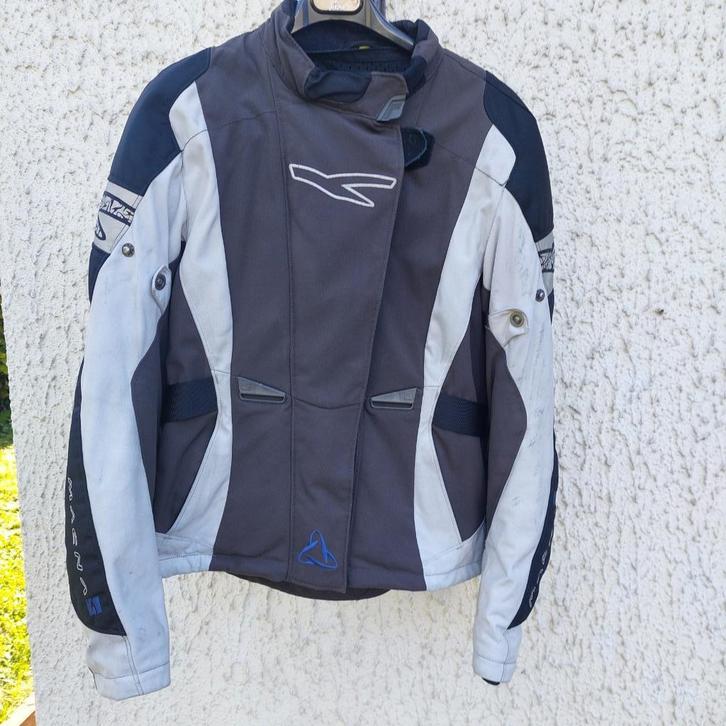 MACNA POLYESTER JAS DAMESMODEL MAAT SMALL + BESCHERMING, Motoren, Kleding | Motorkleding, Jas | textiel, Dames, Tweedehands, Ophalen of Verzenden