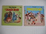 Disney, Jungle book & Pinocchio, 2 lp’s, Cd's en Dvd's, Vinyl | Kinderen en Jeugd, Ophalen of Verzenden