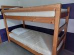 Houten stapelbedden + matras inbegrepen (of zonder), Ophalen, Gebruikt, Stapelbed