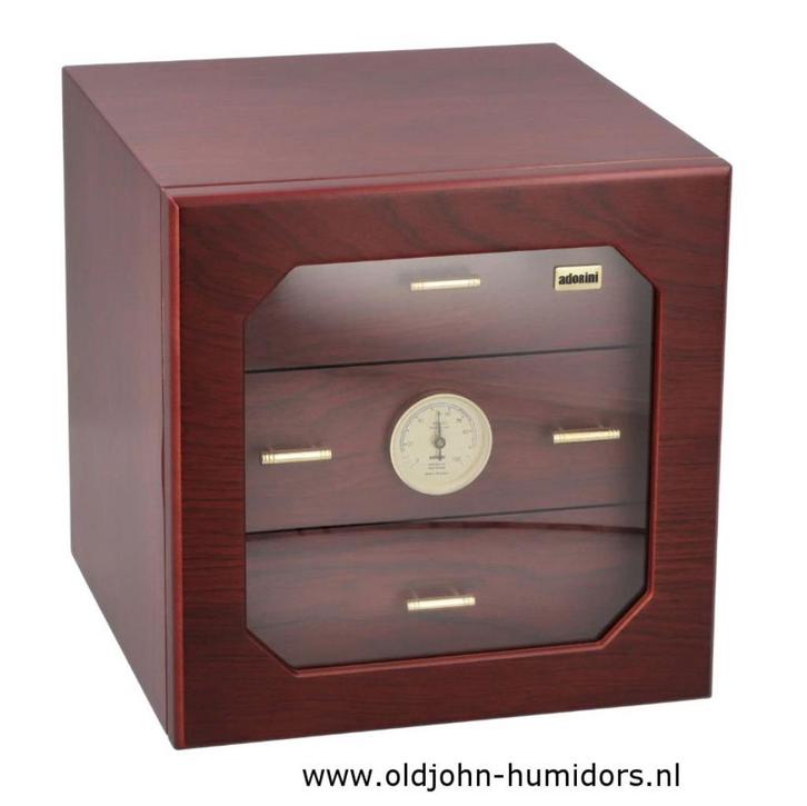 HUMIDOR KABINET ADORINI  CHIANTI M DELUXE- ROZENHOUT h181R, Verzamelen, Rookartikelen, Aanstekers en Luciferdoosjes, Nieuw, Tabaksdoos of Verpakking