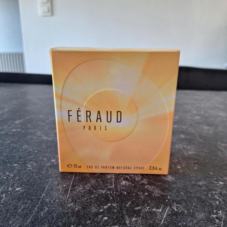 Vintage Feraud Paris Eau de Parfum 75ml – Rare Collectible, Verzamelen, Parfumverzamelingen, Zo goed als nieuw, Ophalen of Verzenden