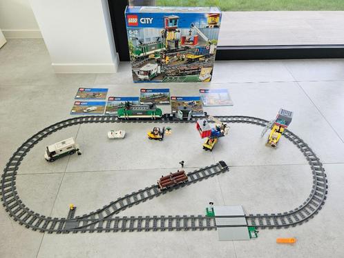 Lego 60198 goederentrein, Kinderen en Baby's, Speelgoed | Duplo en Lego, Zo goed als nieuw, Lego, Ophalen
