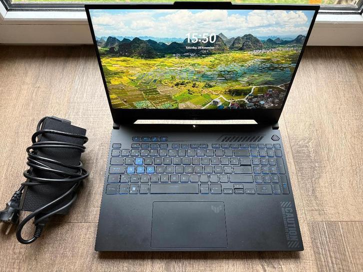 ASUS TUF A15 15.6" gaming laptop, Computers en Software, Windows Laptops, Zo goed als nieuw, 15 inch, SSD, 4 Ghz of meer, 16 GB