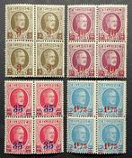 1927. HOUYOUX opdruk.(245/48)**MNH. Cu :248b. Blokken., Koninklijk huis, Orginele gom, Ophalen of Verzenden, Postfris