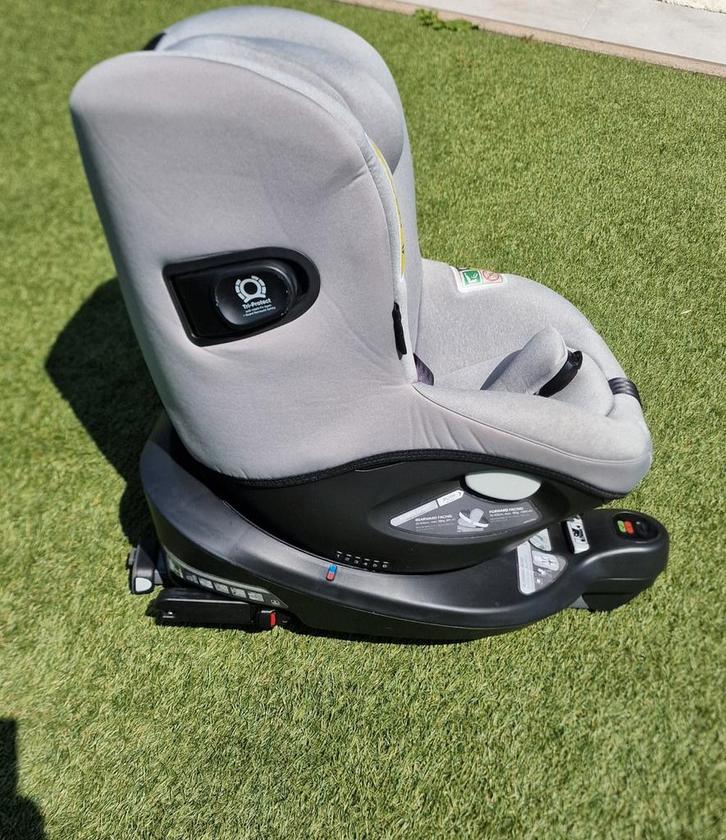 Joie Autostoel i-Spin 360 E i-Size Groep 0+/1 Gray Flannel, Kinderen en Baby's, Autostoeltjes, Zo goed als nieuw, Isofix, Verstelbare rugleuning