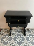 Zwarte sidetable / kastje, Huis en Inrichting, Ophalen of Verzenden, Nieuw, Rechthoekig
