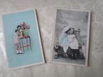 2 Vintage Postkaarten " Kinderen", Gelopen, Kinderen, Ophalen of Verzenden