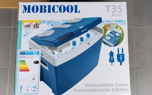 Mobicool t35 thermo elektrische koelbox, Caravanes & Camping, Glacières, Comme neuf, Glacières, Enlèvement