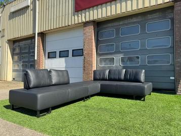 De Sede DS-165 bank zwart leer design hoekbank draaibaar beschikbaar voor biedingen