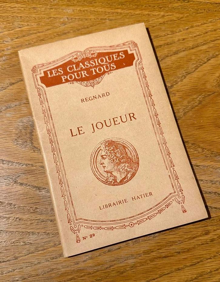 De speler - Regnard - Oude klassieker, Boeken, Literatuur, Gelezen, Europa overig, Ophalen of Verzenden