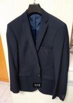Costume POUR HOMME avec chemise et cravate Angelo Litricio, Comme neuf, Bleu, Taille 46 (S) ou plus petite, Angelo Litrico