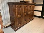 Antieke eikenhouten buffetkast, Huis en Inrichting, Kasten | Buffetkasten, Ophalen, Eikenhout, 200 cm of meer, Antiek landelijk