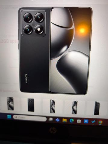Xiaomi 14T PRO 512 Go, Neuf, Autres modèles, Enlèvement ou Envoi, 6 mégapixels ou plus