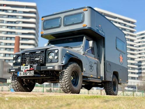 Land Rover Defender 110 TDI Camper 1998 - Nieuwstaat, Caravans en Kamperen, Mobilhomes, Particulier, Bus-model, tot en met 3, Overige merken