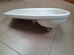 Handenwasser porselein (ruim model), Doe-het-zelf en Bouw, Sanitair, Ophalen of Verzenden, Zo goed als nieuw, Steen, Wastafel
