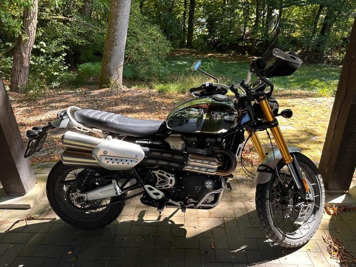 Triumph Scrambler 1200xe Chrome - tva récupérable, Motoren, Motoren | Triumph, Particulier, meer dan 35 kW, 2 cilinders, Motorrijbewijs A