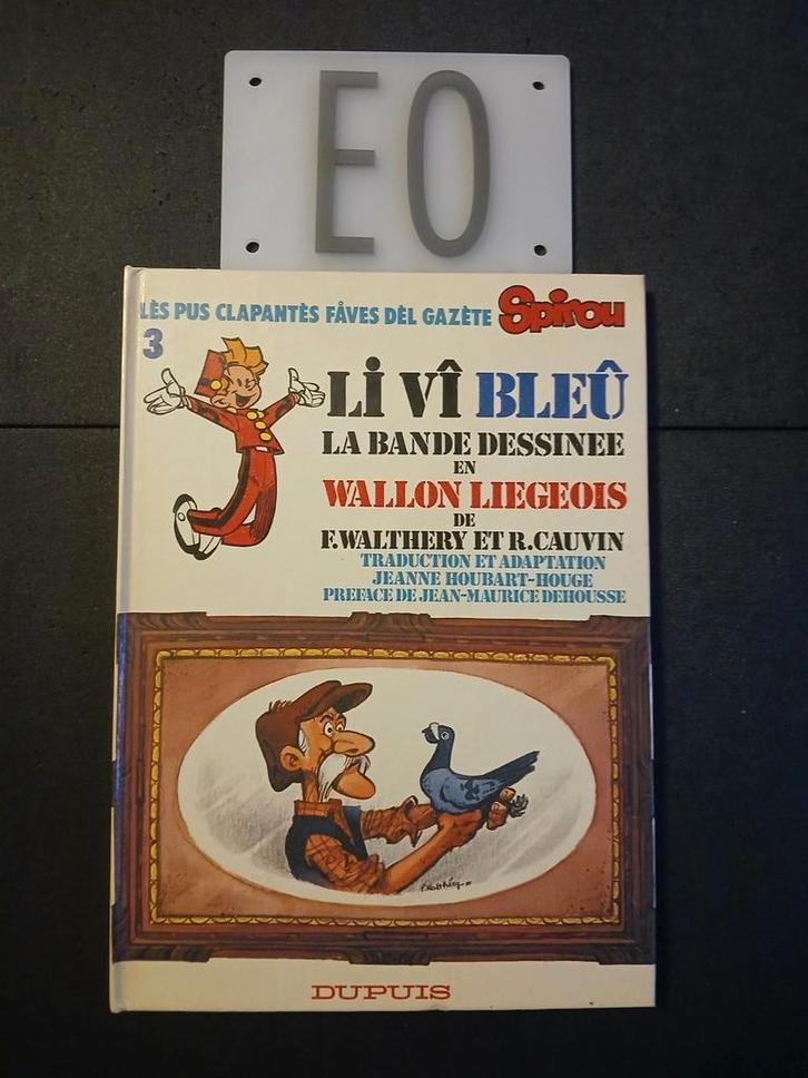 Bd les meilleurs recits du journal de spirou li vi bleu, EO, Boeken, Stripverhalen, Gelezen, Ophalen of Verzenden