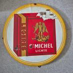 Emaille bord rond, St Michel lichte, legeres, Ophalen