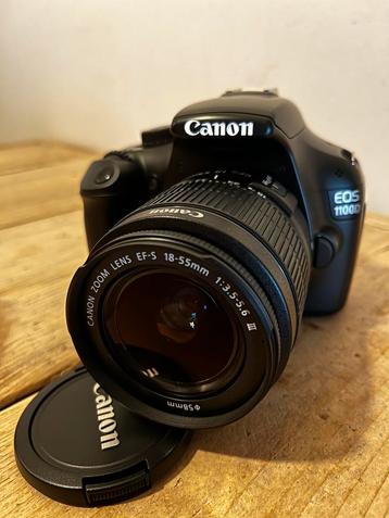 Canon EOS 1100D met verwisselbaar EFS 18-55 mm objectief beschikbaar voor biedingen