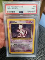 Pokémon - Mewtwo - base set - PSA 9, Ophalen of Verzenden, Zo goed als nieuw
