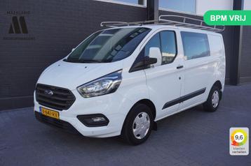 Ford Transit Custom 2.0 TDCI Dubbele Cabine EURO 6 - Airco - beschikbaar voor biedingen