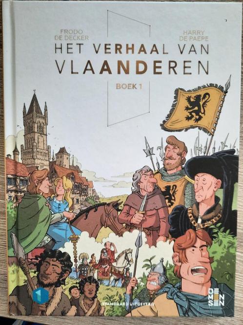 Het Verhaal van Vlaanderen - Hardcover - Deel 1 & 2, Boeken, Strips | Comics, Nieuw, Complete serie of reeks, Europa, Ophalen