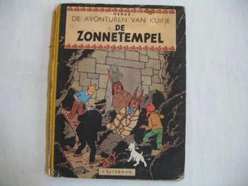 Kuifje; HC, De zonnetempel, 1ste druk 1949 beschikbaar voor biedingen