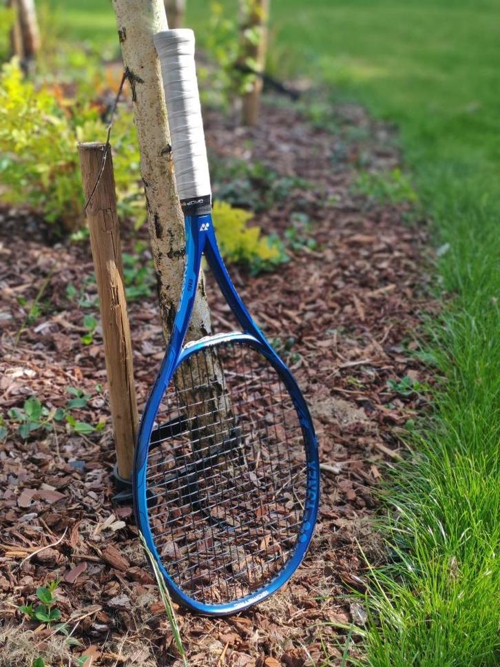 Yonex EZONE 98 (305g) racket  tennisracket, Sport en Fitness, Tennis, Zo goed als nieuw, Racket, Overige merken, L4, Ophalen
