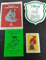 Lot 4 stickers Stripfiguren The Flintstones, Verzamelen, Stickers, Ophalen of Verzenden, Zo goed als nieuw, Strip of Tekenfilm