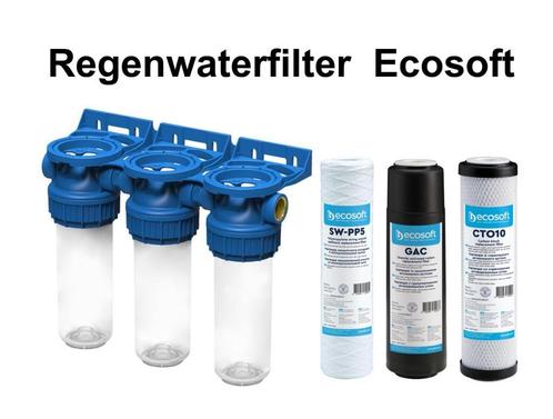 ECOSOFT regenwaterfilter waterfilter filtratie met actieve k, Bricolage & Construction, Sanitaire, Neuf, Autres types, Enlèvement ou Envoi