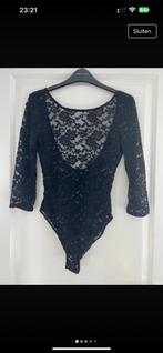 Zwarte kanten bodysuit New Look maat S, Ophalen of Verzenden, Zo goed als nieuw