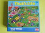 puzzel that's life, Hobby en Vrije tijd, Denksport en Puzzels, Ophalen, 500 t/m 1500 stukjes, Gebruikt, Legpuzzel