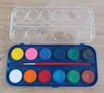 Aquarelpalet (12 kleuren), Hobby en Vrije tijd, Schilderen, Ophalen, Zo goed als nieuw, Waterverf