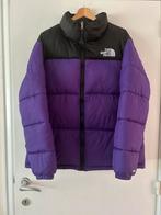Replica The North Face Nuptse 700 jas – Paars/Zwart – 2XL, Kleding | Heren, Ophalen, Paars, Maat 56/58 (XL), Zo goed als nieuw