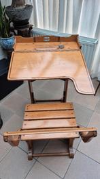 Schoolbank compleet, kind en volwassene (Naether)., Ophalen, Zo goed als nieuw, Bureau