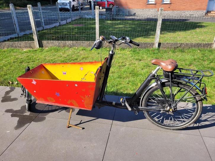 Bakfiets, Fietsen en Brommers, Fietsen | Bakfietsen, Gebruikt, Overige merken, Elektrisch, Ophalen