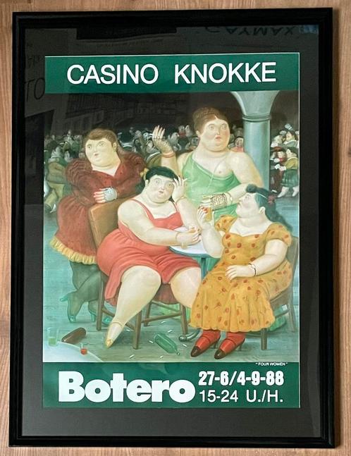 Botero - Affiche 1988 - Avec cadre 70 x 50 cm - Etat neuf, Antiquités & Art, Art | Lithographies & Sérigraphies, Enlèvement ou Envoi
