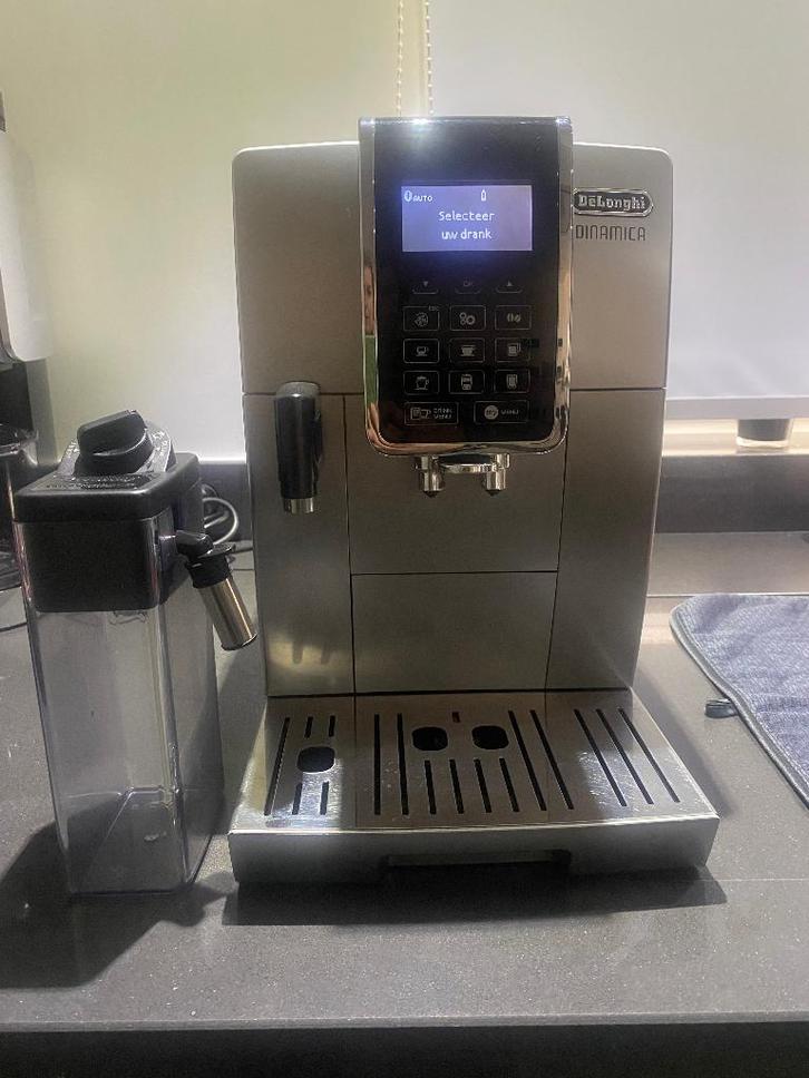 Delonghi Dinamica koffiemachine, Elektronische apparatuur, Koffiezetapparaten, Gebruikt, Gemalen koffie, Koffiebonen, Koffiemachine