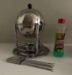 Fondueset op brandalcohol, Elektronische apparatuur, Fonduesets, Ophalen of Verzenden, Gebruikt, Brander, Fondueset