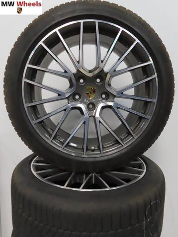 Originele Porsche Cayenne Coupe 21 inch velgen winterbanden beschikbaar voor biedingen