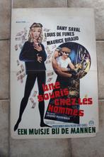 filmaffiche Louis de Funes Souris chez les hommes filmposter, Verzamelen, Posters, Rechthoekig Staand, Ophalen of Verzenden, Zo goed als nieuw